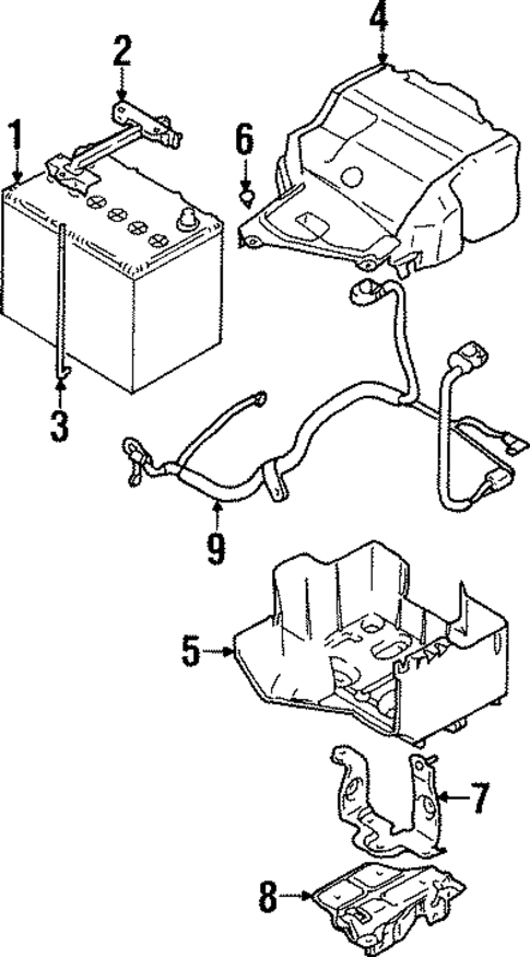 Battery for 2002 Mitsubishi Diamante #0