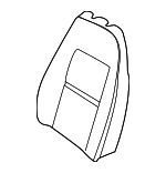 4801999 - Body: Seat Back Pad for Saab: 9-3 Image