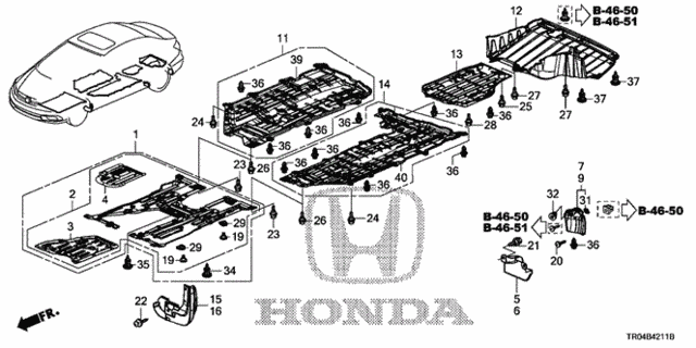 Splash Guard - Under Cover for 2012 Honda Civic #0