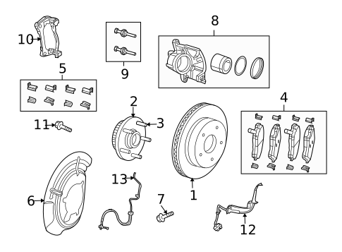 Anti-Lock Brakes for 2012 Jeep Liberty #2