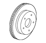 4779599AB - Brakes: Rotor for Dodge: Nitro | Jeep: Liberty Image