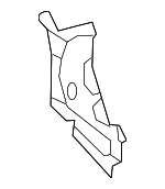 51445FL0209P - Body: Tail Light Pocket for Subaru Image