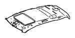 16469011508K57 - Body: Headliner for Mercedes-Benz Image