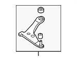 MN184138 - Suspension: Lower Control Arm for Mitsubishi Image