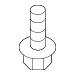 59900412 - Body: Convertible Top Stowage Compartment Lid Bolt for Mercedes-Benz Image