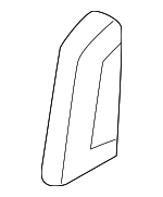 7P6959817AQWA - Body: Recline Knob for Volkswagen: Atlas, Atlas Cross Sport, Golf R, ID. Buzz, ID.4, Jetta, Passat, Taos, Tiguan, Touareg Image