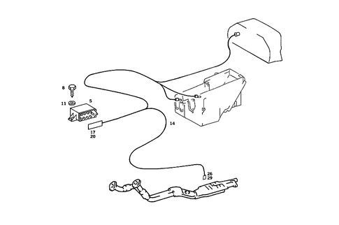 Overheat Warning Indicator for 1987 Mercedes-Benz 190E #0