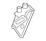 2956824200 - Body: Baffle Plate for Mercedes-Benz Image