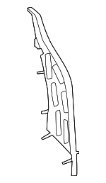 2956829400 - Body: Baffle Plate for Mercedes-Benz Image