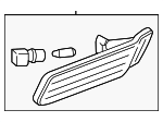 99763103702 - : Marker Lamp Assembly for Porsche: 911 Image
