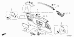 35850SED003 - Interior/Bumper: BULB (14V 60MA) for Acura Image