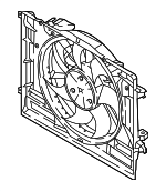 25380J5160 - Cooling System: Fan Module for Kia: Stinger Image