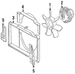 1636176060 - Cooling System: Fan for Toyota: Previa Image