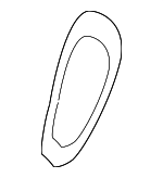 55075164 - Body: Hinge Gasket for Jeep: Grand Cherokee Image