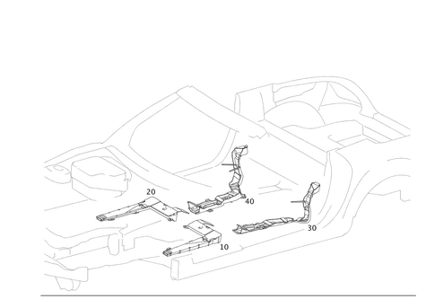 Cable Covering & Cable Ducts for 2008 Mercedes-Benz SLK280 #0