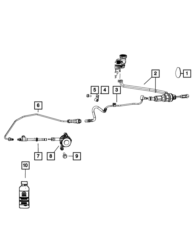 5273470AB - Clutch: Body Plug for Mopar Image image