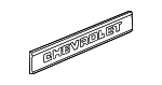 15569393 - Body: Tail Gate Logo for Chevrolet: C1500, C2500, C3500, K1500 Pickup, K2500 Pickup, K3500 Pickup | GMC: C1500 Pickup, C2500 Pickup, C3500 Pickup, K1500 Pickup, K2500 Pickup, K3500 Pickup Image