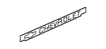 15698113 - Body: Tail Gate Logo for Chevrolet: C1500, C2500, C3500, K1500 Pickup, K2500 Pickup, K3500 Pickup Image