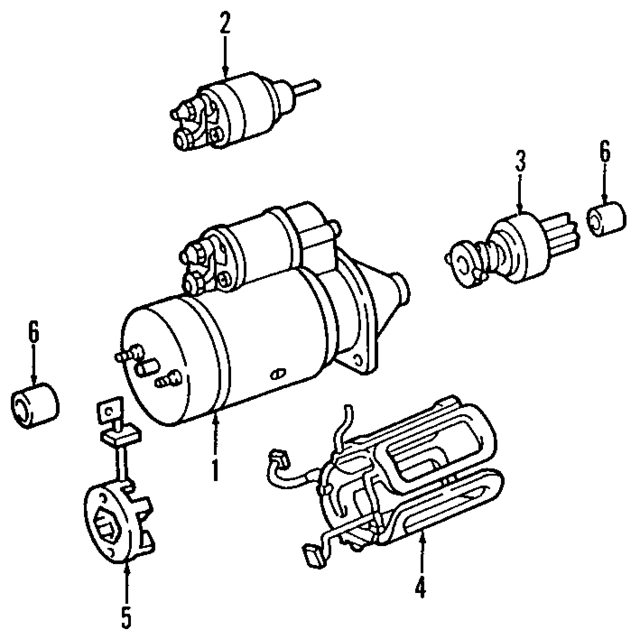 1152271064 - Electrical: Solenoid for Mercedes-Benz Image