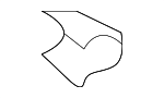 99950753302 - Body: Console Trim Panel Clip for Porsche Image