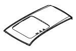 KJY870600 - Body: Roof Panel for Mazda: CX-70, CX-90 Image