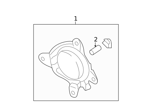 Fog Lamps for 2009 Kia Spectra #0