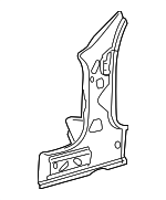 1716302610 - Body: Inner Hinge Pillar for Mercedes-Benz Image