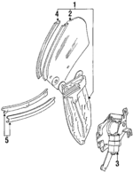 BDC4096 - Body: Window Regulator for Jaguar Image