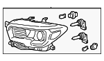 8115004280 - : Headlamp Assembly | Driver Side for Toyota: Tacoma Image