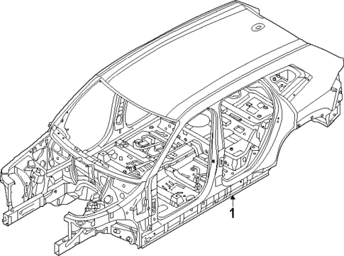 Body Shell for 2025 BMW XM #0