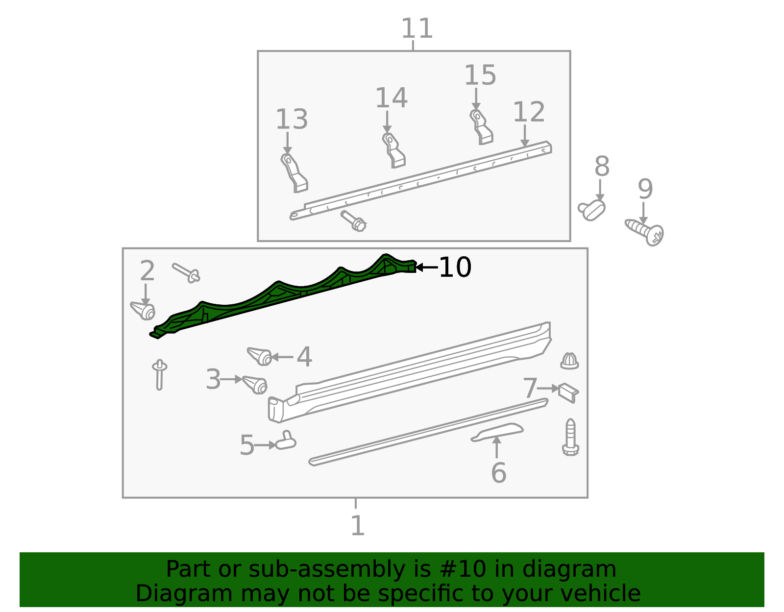 75865-35010 - High-Quality Rocker Panel Molding Bracket for 2010-2024 ...