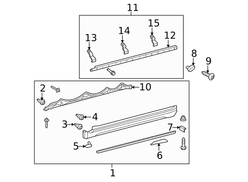 Exterior Trim - Pillars for 2016 Toyota 4Runner #0