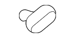 9018904059 - Body: Rocker Molding Grommet for Toyota Image