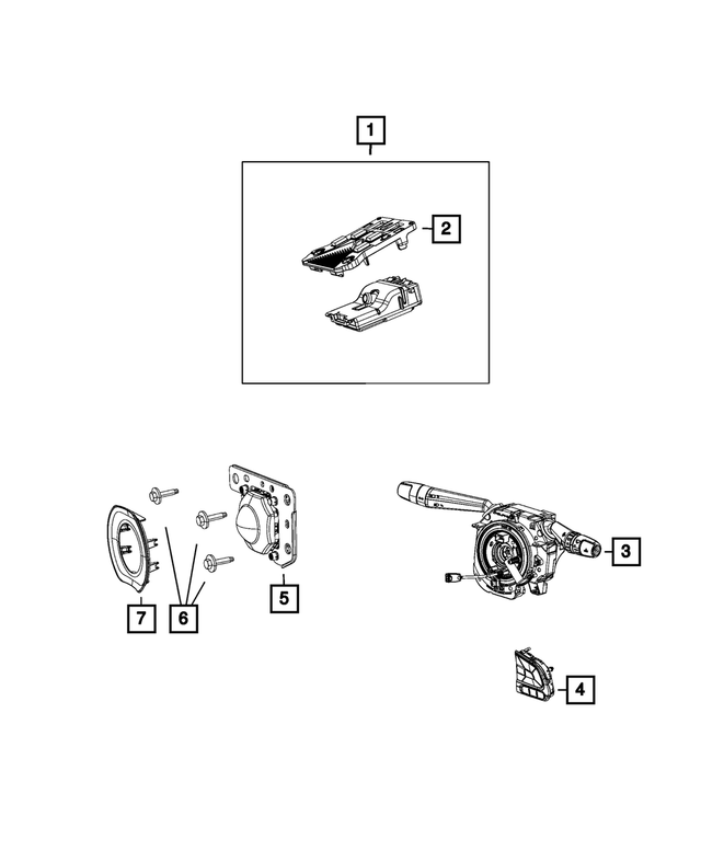 5YL22LXHAB - Electrical: Speed Control Switch for Mopar Image