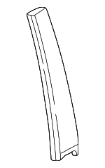 72430S5DA01ZA - Body: Pillar Molding for Honda: Civic Image