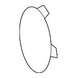 SU00305289 - : Tow Eye Cap for Toyota Image