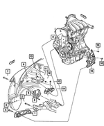 5274907AC - : Transmission Mount Isolator, Manual Transmission for Mopar Image