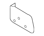 17285EZ30B - Air &amp; Fuel Delivery: Fuel Tank Shield for Nissan Image