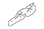 17285EZ30C - Air &amp; Fuel Delivery: Fuel Tank Shield for Nissan Image