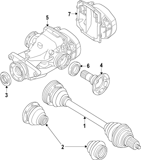 Differential for 2011 BMW Z4 #0