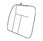 1CM931X9AA - : Seat Back for Mitsubishi: Raider Image