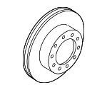 BRRF193 - Brakes: Disc Brake Rotor for Ford: F-350 Super Duty Image