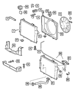 2AMR2651AA - Cooling: Engine Cooling Radiator for Mopar Image