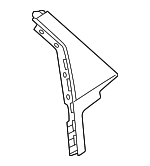 LR148904 - Body: Rear Molding for Land Rover: Range Rover Velar Image