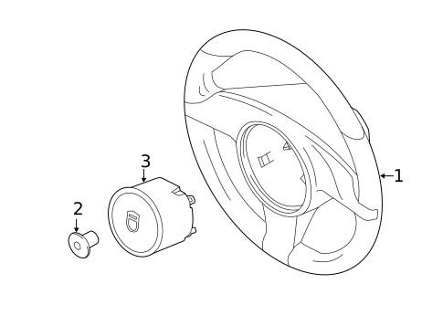 Steering Wheel & Trim for 2016 Porsche Cayman #0