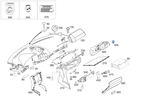 2116803487 - Panelling: Instrument Panel for Mercedes-Benz Image