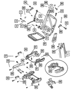 1BJ89WL5AA - : Lumbar Handle for Chrysler: Sebring Image