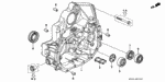21103PL3A00 - Transmission - Manual: PLATE C, OIL GUIDE for Honda Image