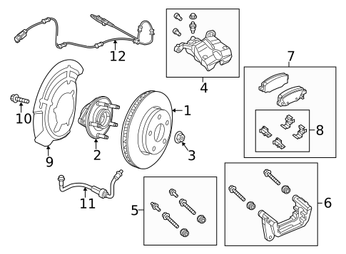 Rear Brakes for 2015 Jeep Cherokee #0