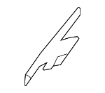 2086980314 - Body: Pillar Molding Bracket for Mercedes-Benz Image